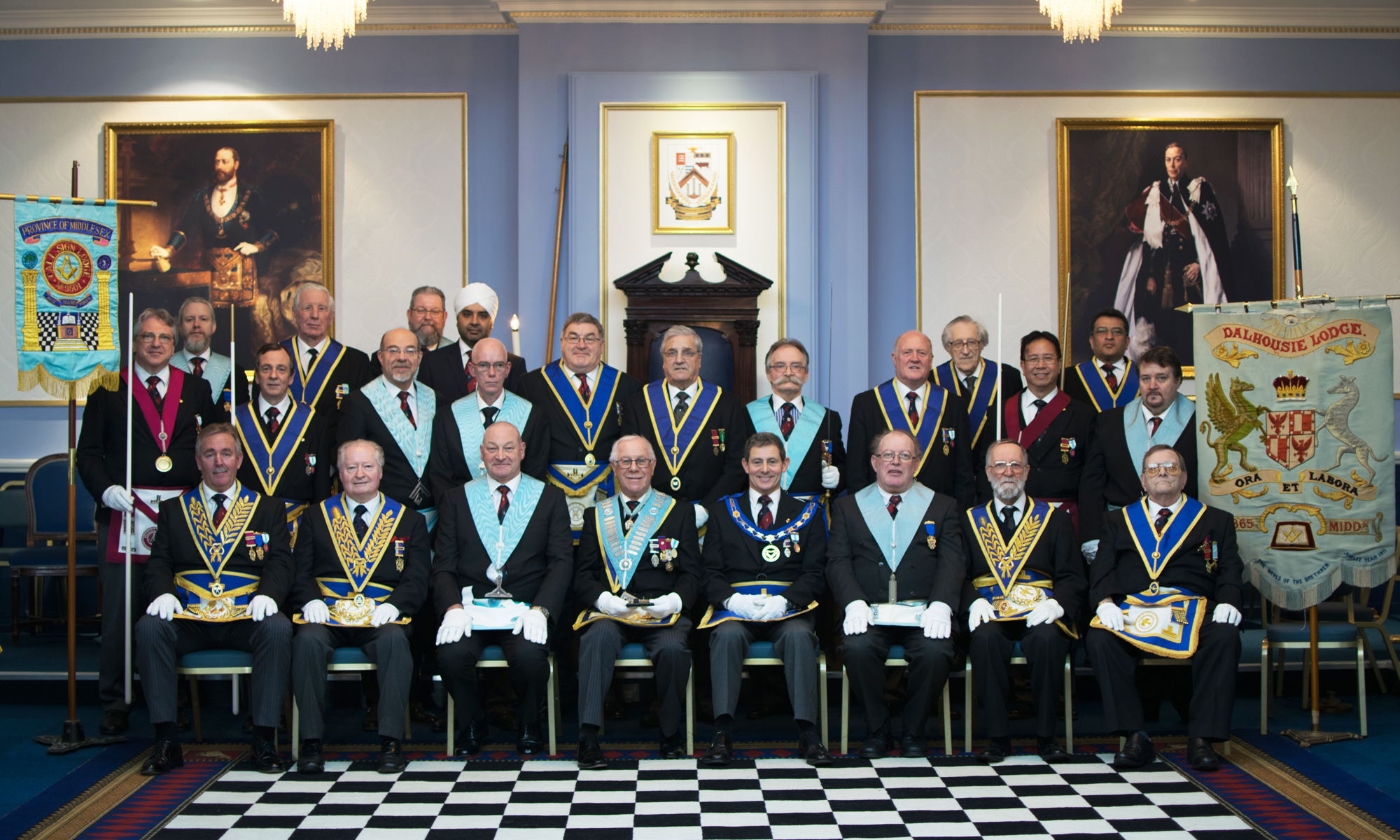 4th March 2017 The Joining of Dalhousie 865 & Call Sign 9501 Lodges